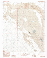 Cadiz Lake 1985 topographic map thumbnail