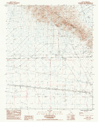 Cadiz 1985 topographic map thumbnail