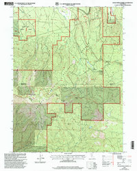Dead Horse Summit 1998 topographic map thumbnail