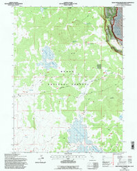 Dead Horse Reservoir 1993 topographic map thumbnail