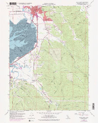 Arcata South 1959 topographic map thumbnail