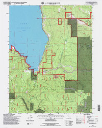Canyondam 1994 topographic map thumbnail