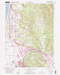 Arcata North 1959 topographic map thumbnail