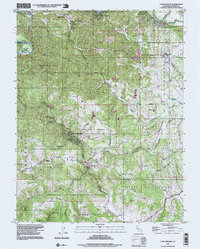 Camp Meeker 1995 topographic map thumbnail