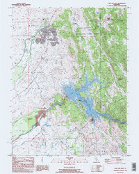 Camp Far West 1995 topographic map thumbnail