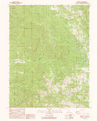 Burbeck 1991 topographic map thumbnail