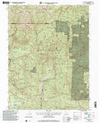 Buck Rock 1995 topographic map thumbnail
