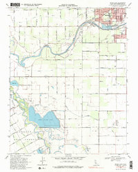 Brush Lake 1969 topographic map thumbnail