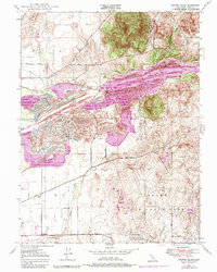 Browns Valley 1947 topographic map thumbnail