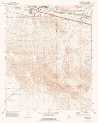Daggett 1971 topographic map thumbnail