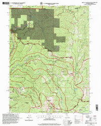 Broken Rib Mountain 1996 topographic map thumbnail