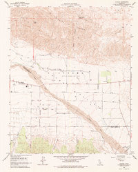 Cuyama 1964 topographic map thumbnail