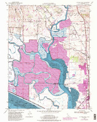 Cuttings Wharf 1949 topographic map thumbnail