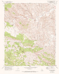 Curry Mountain 1969 topographic map thumbnail
