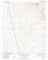 Boron NE 1973 topographic map thumbnail