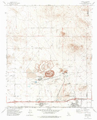 Boron 1973 topographic map thumbnail