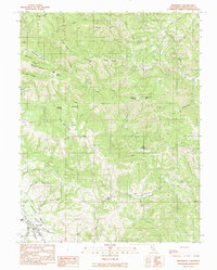 Boonville 1991 topographic map thumbnail
