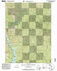 Bollibokka Mountain 1998 topographic map thumbnail