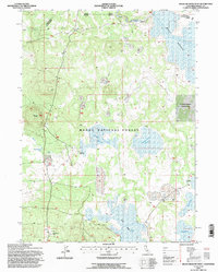 Boles Meadow West 1993 topographic map thumbnail