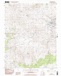 Bodie 1998 topographic map thumbnail