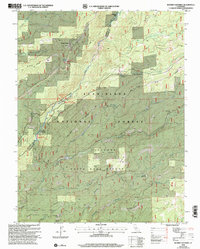 Boards Crossing 2001 topographic map thumbnail