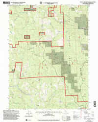 Board Camp Mountain 1997 topographic map thumbnail