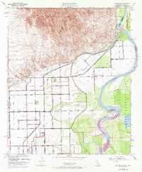 Blythe NE 1951 topographic map thumbnail