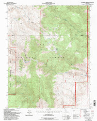 Crooked Creek 1994 topographic map thumbnail