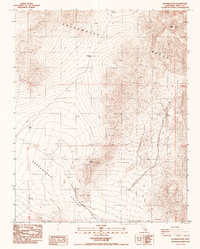 Deadman Pass 1987 topographic map thumbnail