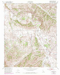 Creston 1948 topographic map preview