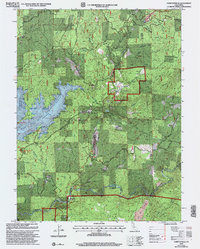 Camptonville 2000 topographic map thumbnail