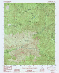 Camp Wishon 1987 topographic map thumbnail