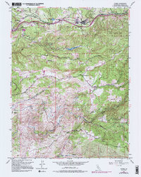 Camino 1952 topographic map thumbnail