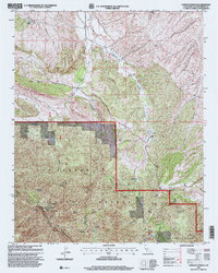 Camatta Ranch 1995 topographic map thumbnail