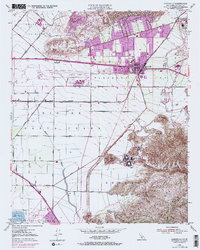 Camarillo 1950 topographic map thumbnail