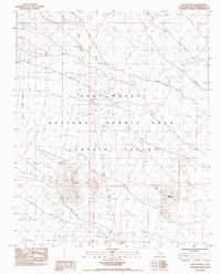 Grotto Hills 1984 topographic map thumbnail