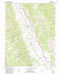 Guinda 1959 topographic map thumbnail