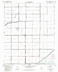 Hacienda Ranch NE 1954 topographic map thumbnail