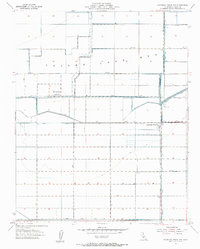Hacienda Ranch NW 1954 topographic map thumbnail