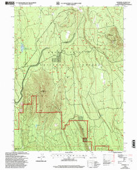 Hambone 1998 topographic map thumbnail