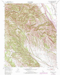 Hames Valley 1949 topographic map thumbnail