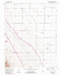 Hammonds Ranch 1956 topographic map thumbnail