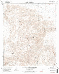 Harper Canyon 1959 topographic map thumbnail