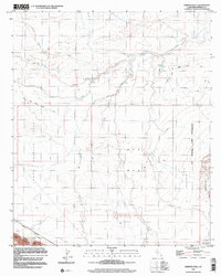 Harpers Well 1998 topographic map thumbnail