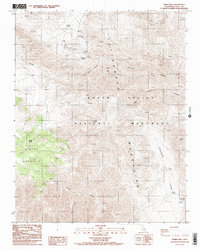 Harris Hill 1986 topographic map thumbnail