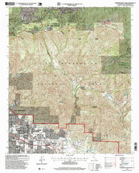 Harrison Mountain 1996 topographic map preview