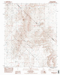 Hart Peak 1984 topographic map thumbnail