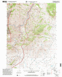 Hawkinsville 2001 topographic map thumbnail