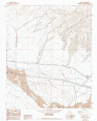 Hector 1982 topographic map thumbnail