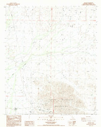 Hedges 1988 topographic map preview